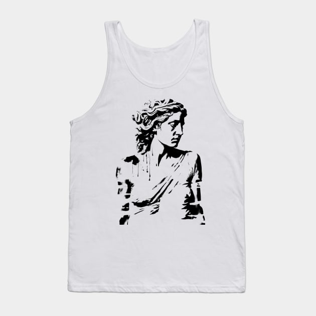 Godess Demeter Greek Mythology Tank Top by Ravenglow